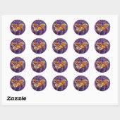 Baby Fox Ronde Sticker (Vel)