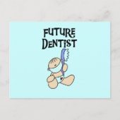 Baby Future Dentist T-shirts en cadeaus Briefkaart (Voorkant)