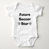 Baby Future Soccer Star Romper (Voorkant)