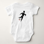 Baby Future Soccer Star Romper (Achterkant)