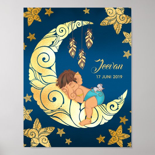 BABY GANESHA POSTER (Voorkant)