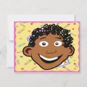 Baby Geboorte aankondigingen, voeg bewerk tekst, Aankondiging (Voorkant)