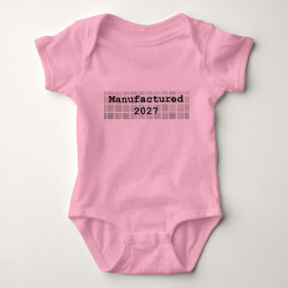 Baby geboren in 2027 romper