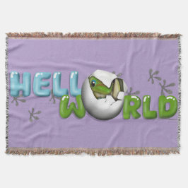 Baby Gecko in Egg  Deken