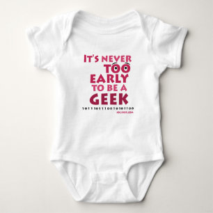 Baby geek romper