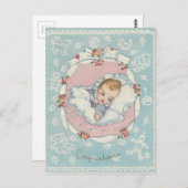  Baby gefeliciteerd Briefkaart (Voorkant / Achterkant)