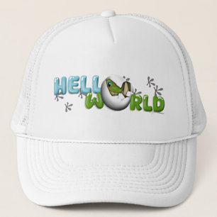 Baby gekko in ei trucker pet