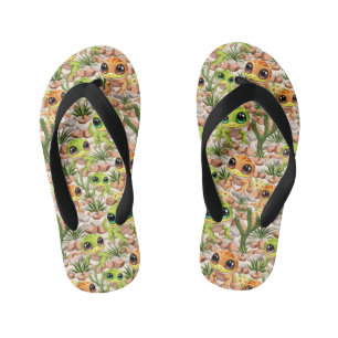 Baby Gekko's Schattigee stripfiguren Kinder Teenslippers