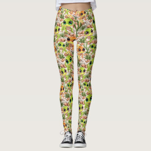 Baby Gekko's Schattigee stripfiguren Leggings