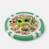Baby Gekko's Schattigee stripfiguren Poker Chips (Enkel)