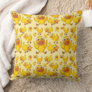 Baby gele eendjes kussen