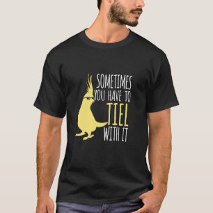 Baby gele kokatiel dress tiel ermee! Cockatie T-shirt