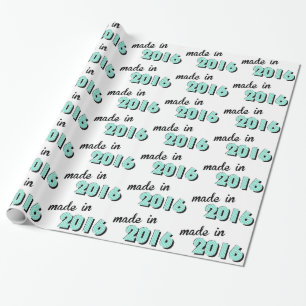 Baby gemaakt in 2016 cadeaupapier