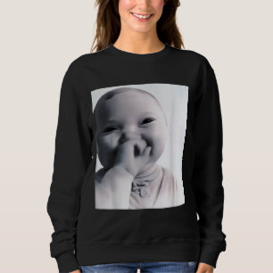 Baby gen z Meme ai Viraal Giechelend AI Lachend Trui