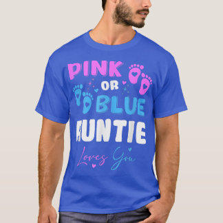 Baby Gendergelijkheid onthullen tante T-shirt