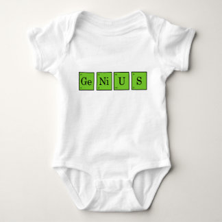 Baby GeNiUS - groen Romper