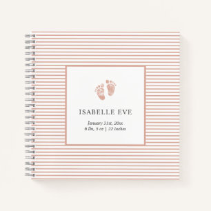 Baby Gepersonaliseerd Baby boek Blush Pink