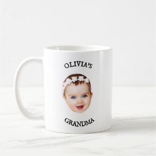 Baby Gezicht voor Oma Nieuwe Oma Verjaardagscadeau Koffiemok