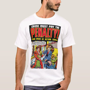 Baby Gezichtsmisdaad komiek T-shirt