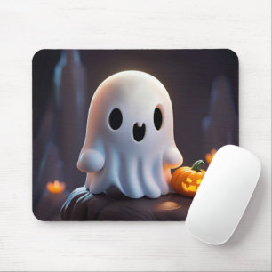 Baby Ghost Creepy Schattige Halloween karakter Muismat