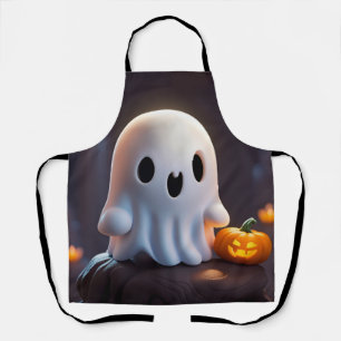 Baby Ghost Creepy Schattige Halloween karakter Schort