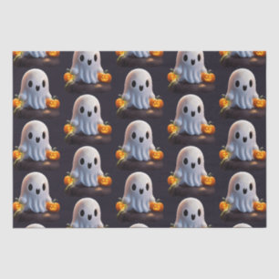 Baby Ghost Creepy Schattige Halloween karakter Tissuepapier
