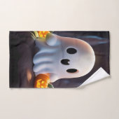 Baby Ghost Déplaisant mignon caractère Halloween (Serviette à main)