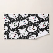 Baby Ghosts Éffrayant mignon Halloween humeur (Serviette à main)