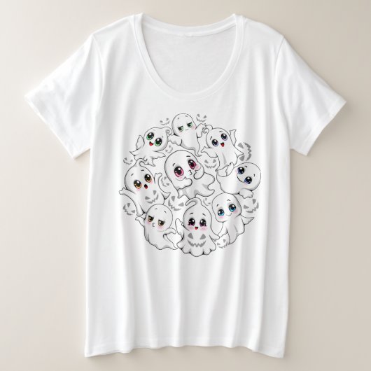 Baby Ghosts Éffrayant mignon Halloween humeur (Design devant)