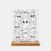 Baby Ghosts Éffrayant mignon Halloween humeur (Recto)