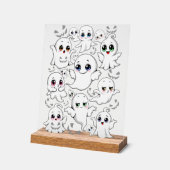 Baby Ghosts Éffrayant mignon Halloween humeur (Angle)