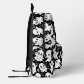 Baby Ghosts Spooky Schattigee Halloween Mood Bedrukte Rugzak (Links)