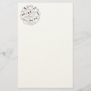 Baby Ghosts Spooky Schattigee Halloween Mood Briefpapier