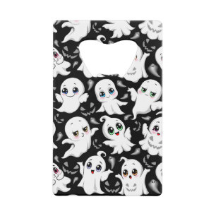 Baby Ghosts Spooky Schattigee Halloween Mood Kredietkaart Flessenopener