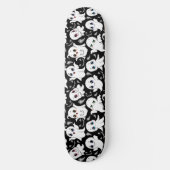 Baby Ghosts Spooky Schattigee Halloween Mood Skateboard (Voorkant)