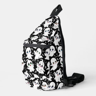 Baby Ghosts Spooky Schattigee Halloween Mood Sling Bag