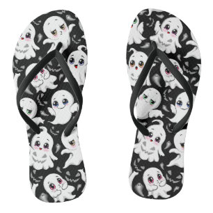 Baby Ghosts Spooky Schattigee Halloween Mood Teenslippers