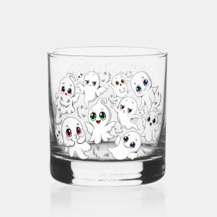 Baby Ghosts Spooky Schattigee Halloween Mood Whisky Glas