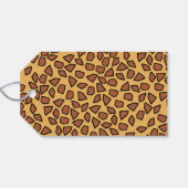 Baby Giraffe, Baby shower Cadeaulabel (Achterkant Horizontaal)