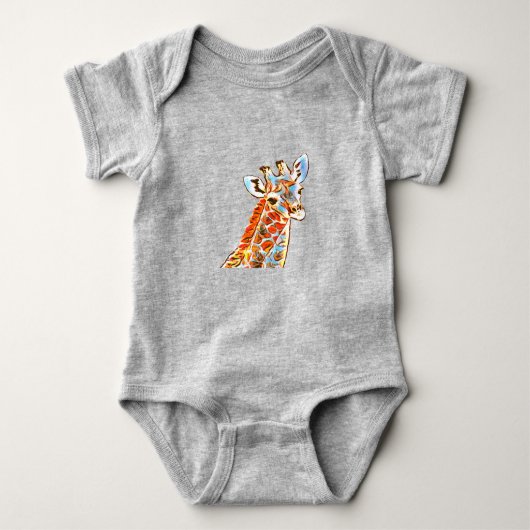 BABY giraffe BODYSUIT (Voorkant)