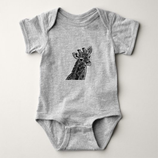 BABY giraffe BODYSUIT (Voorkant)