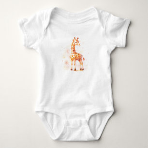 Baby Giraffe, Dierentuindieren, Safaridieren Romper