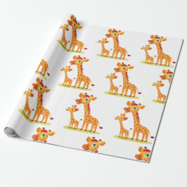 Baby Giraffe inpakpapier