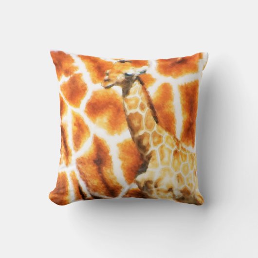 Baby Giraffe Kussen (Voorkant)