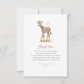 Baby Giraffe mignonne Petit Merci moderne (Devant)