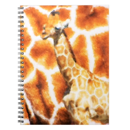 Baby Giraffe Notitieboek (Voorkant)