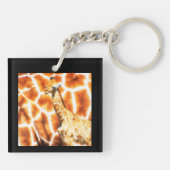 Baby Giraffe Sleutelhanger (Achterkant)