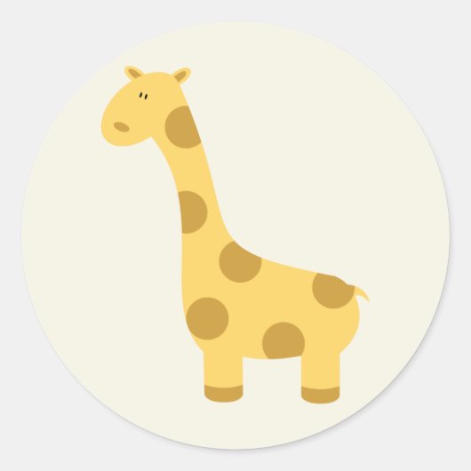 Baby Giraffe Stickers (Voorkant)