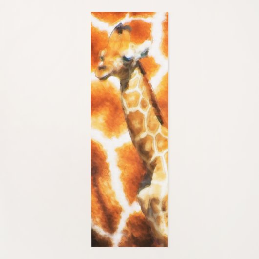 Baby Giraffe Yogamat (Voorkant)