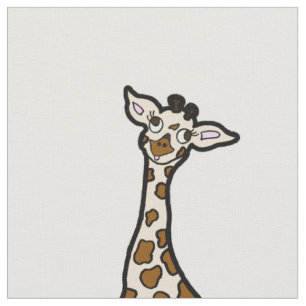 Baby Giraffes in een staafverbinding Stof